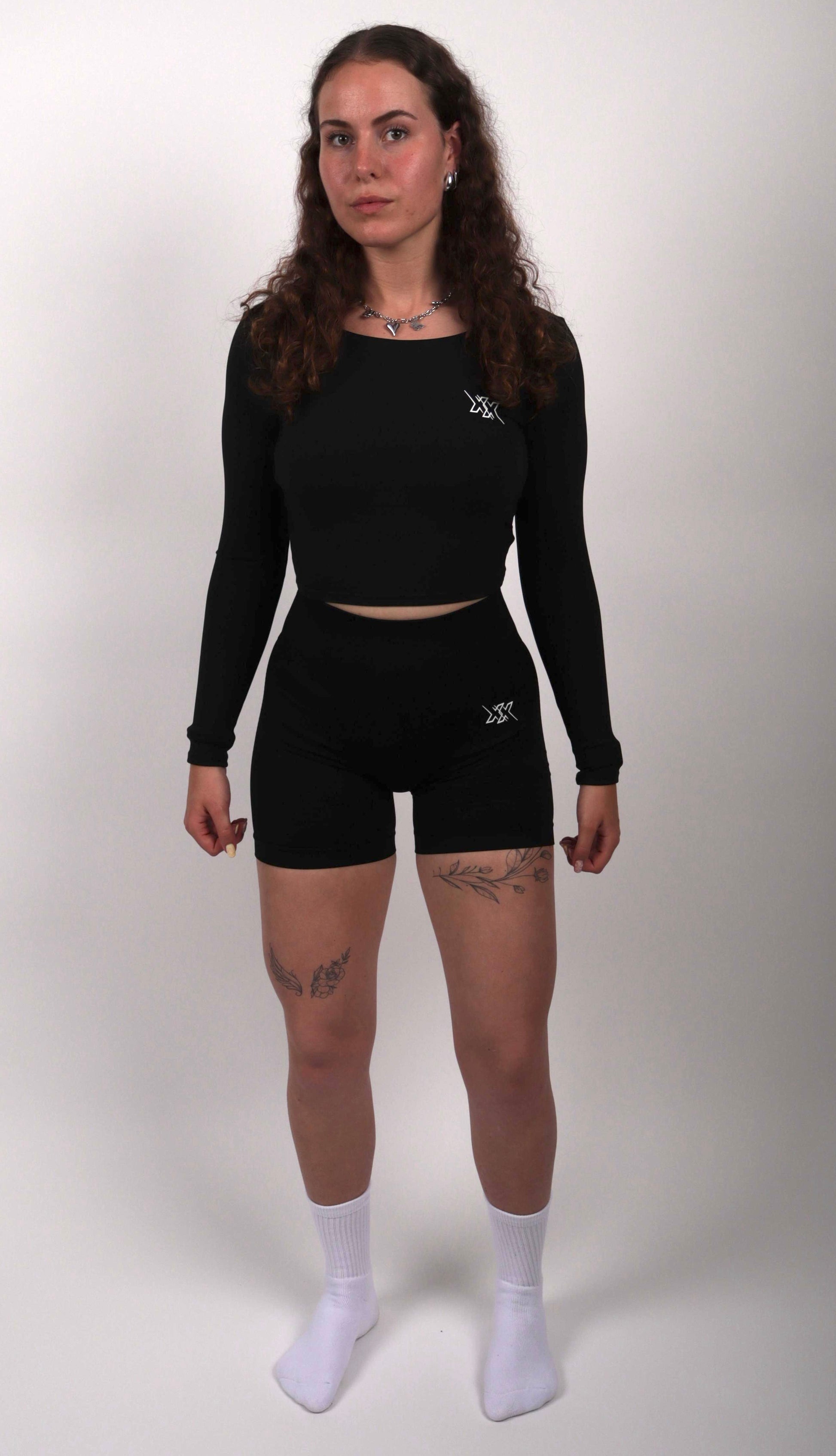 Flex Back Longsleeve – Black