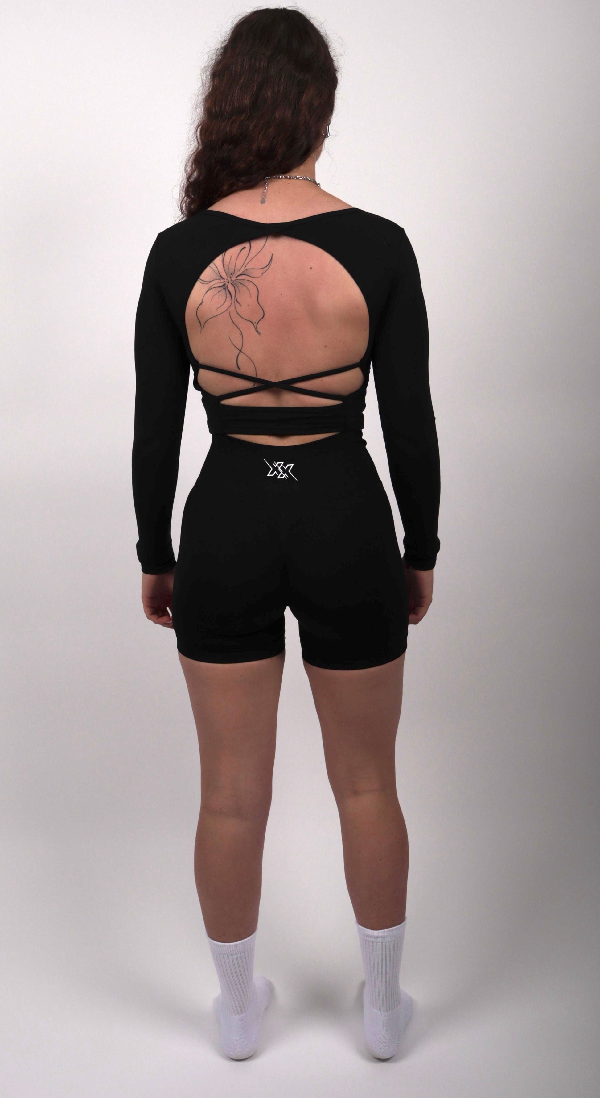 Flex Back Longsleeve – Black