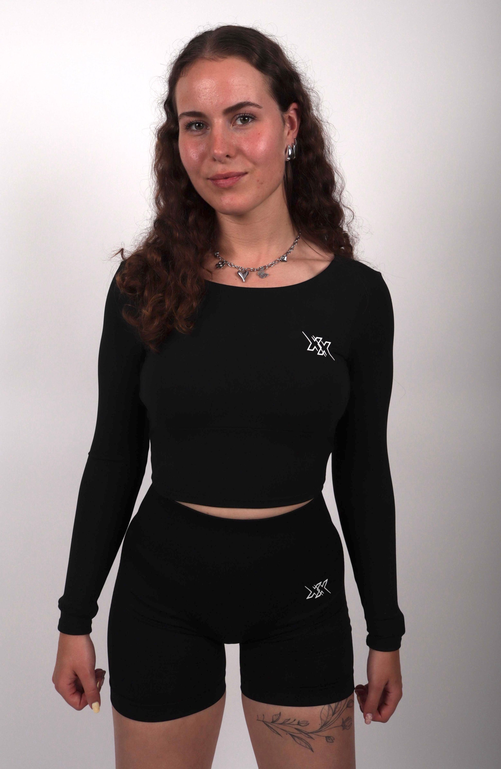 Flex Back Longsleeve – Black
