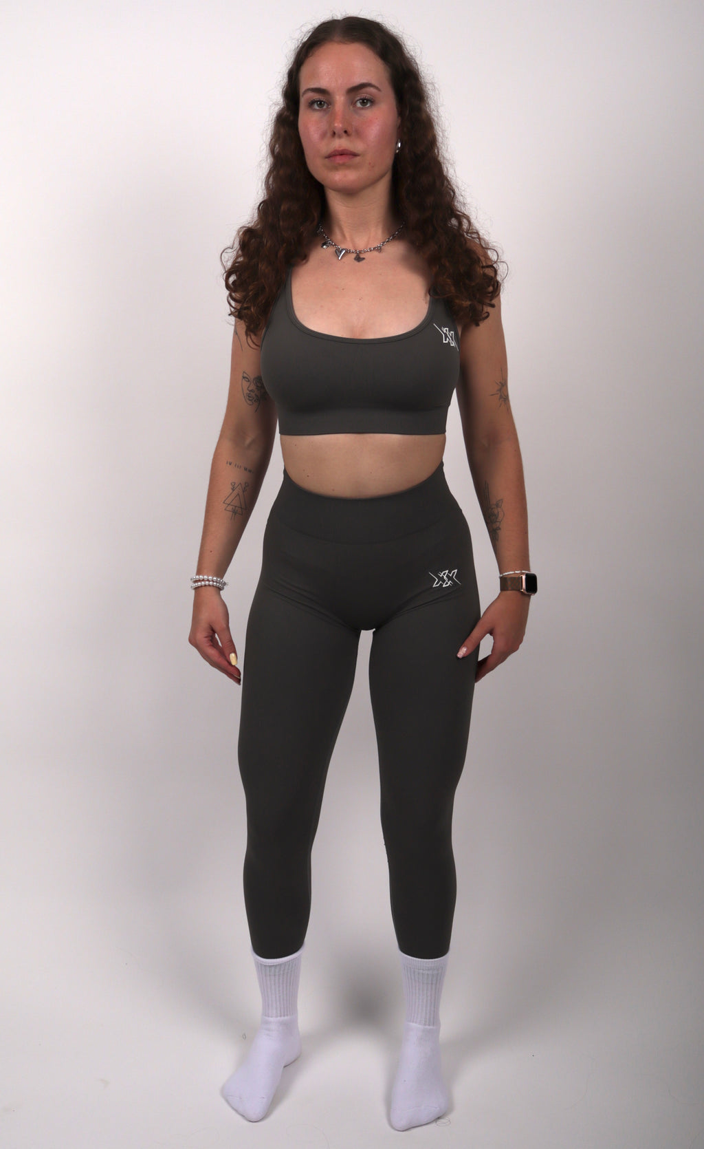 Performance Leggings Stone Grey
