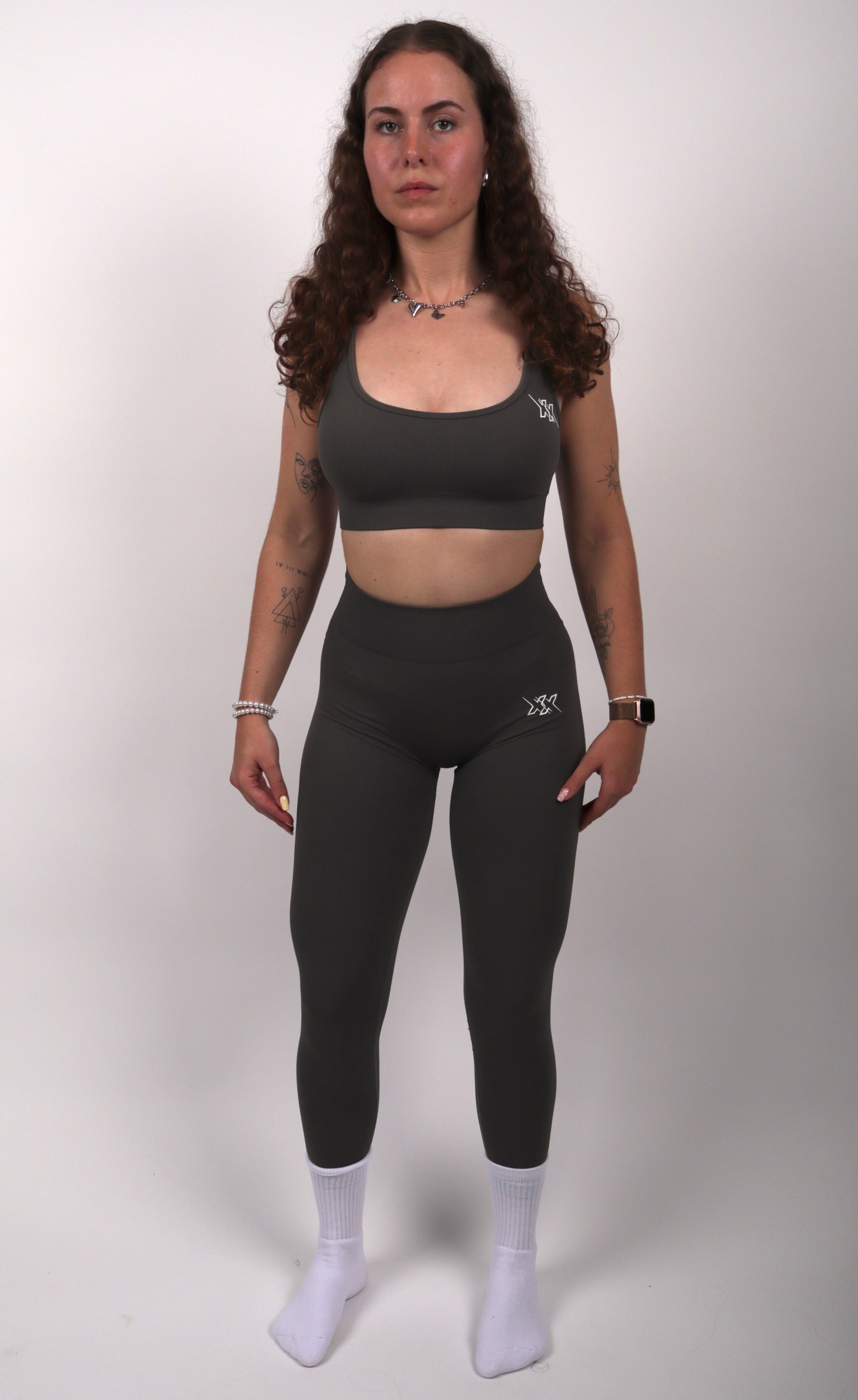 Performance Leggings Stone Grey