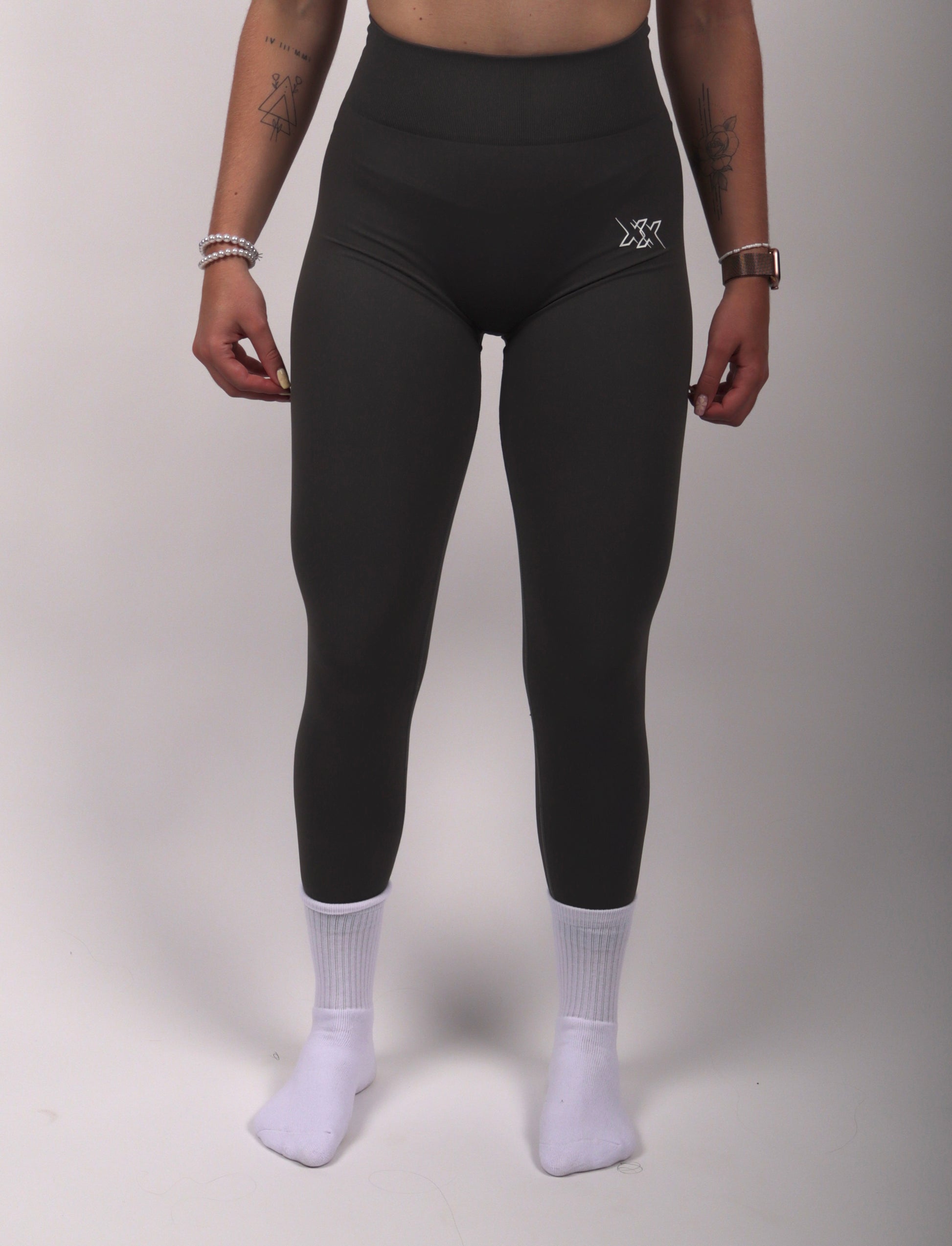 Performance Leggings Stone Grey